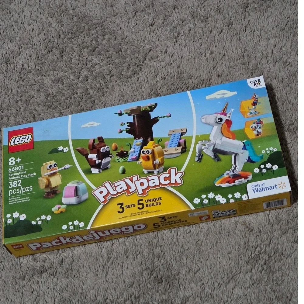 LEGO‎ Springtime Animal Play Pack 66801 | 3 Sets, 5 Builds | 382 Pieces